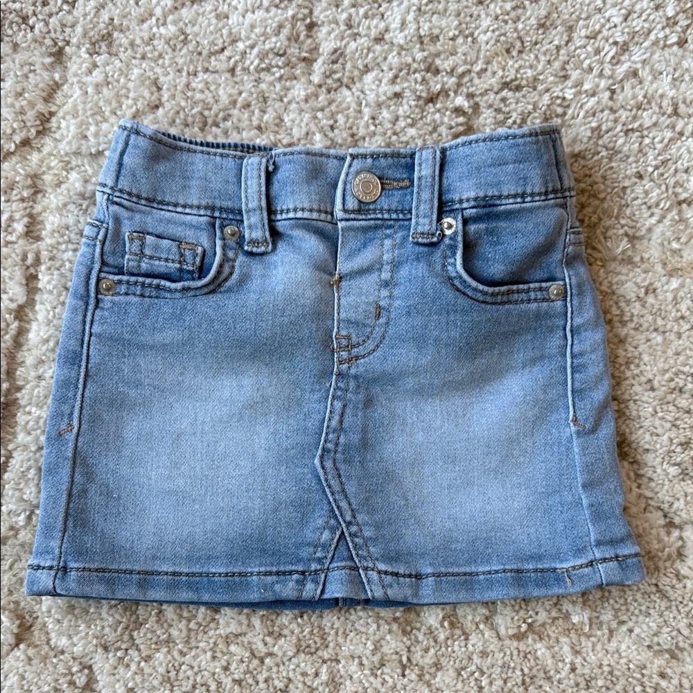 Cat & Jack Light Blue Denim Skirt